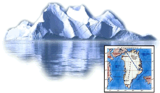 Iceberg & map